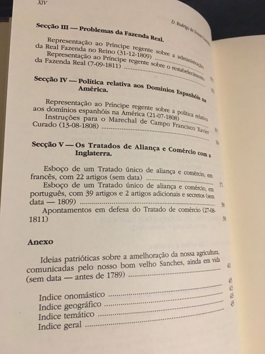 Rodrigo de Souza Coutinho: Textos / Portrait d´un Homme d´État