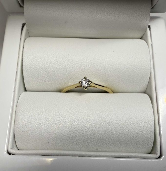 NOWY Pierścionek zaręczynowy SAVICKI 525 diament