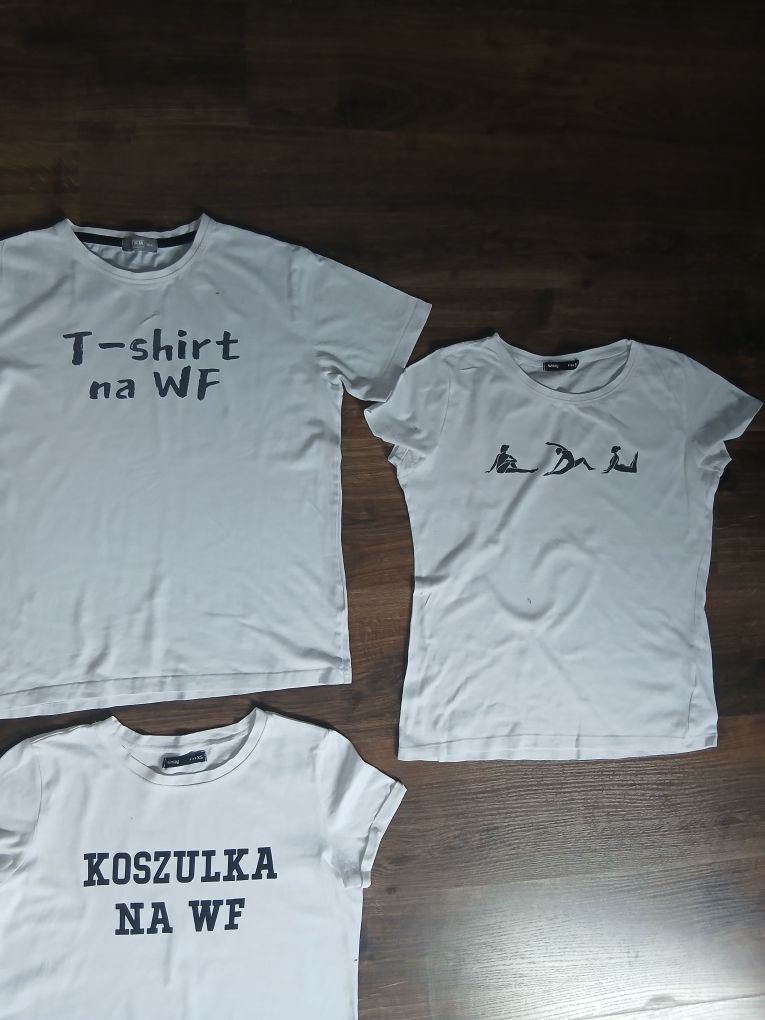 3 t-shirty na w-f r.xs/s
