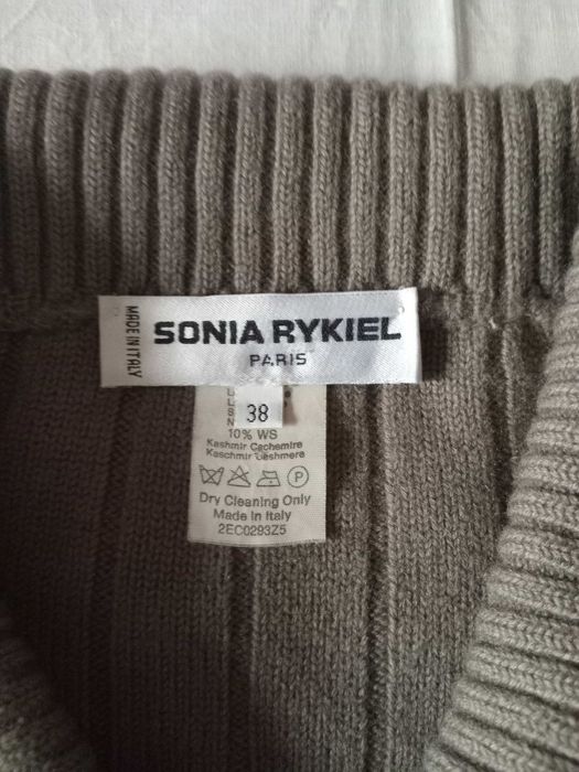 SONIA RYKIEL Кадгиган, кофта подовжена, вовна - кашемір