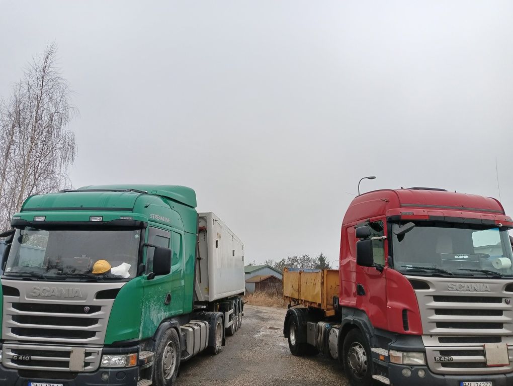 Piasek, żwir, kamień, ziemia, transport