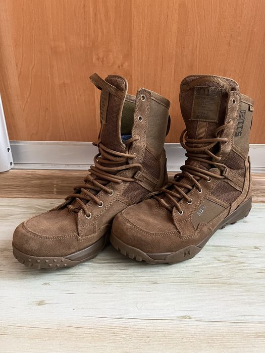 Черевики тактичні "5.11 Tactical A/T 8' Waterproof boot" Dark coyote