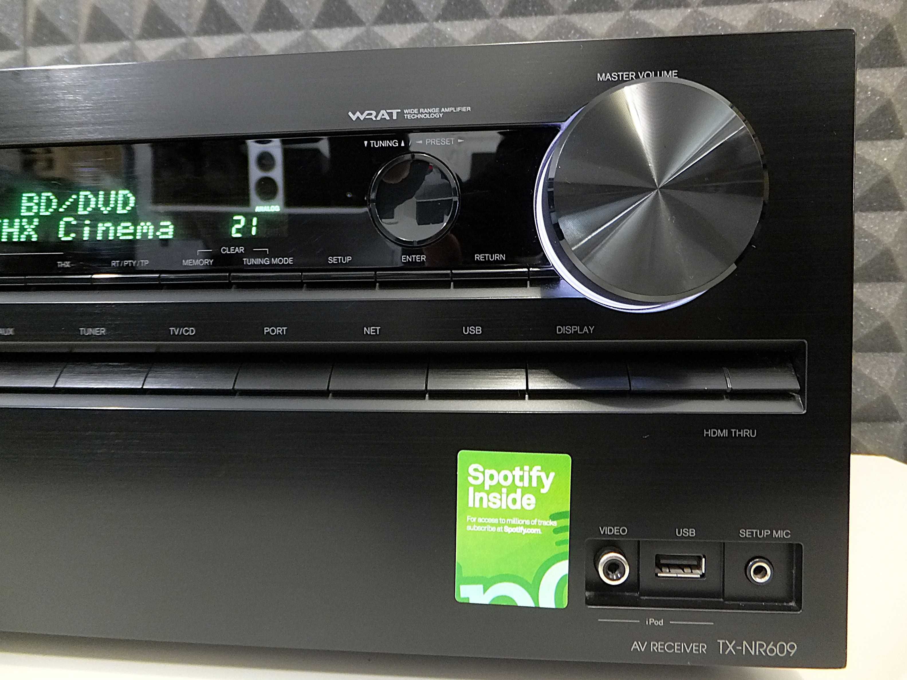 Amplituner 7.2 kina domowego ONKYO TX-NR609 / THX