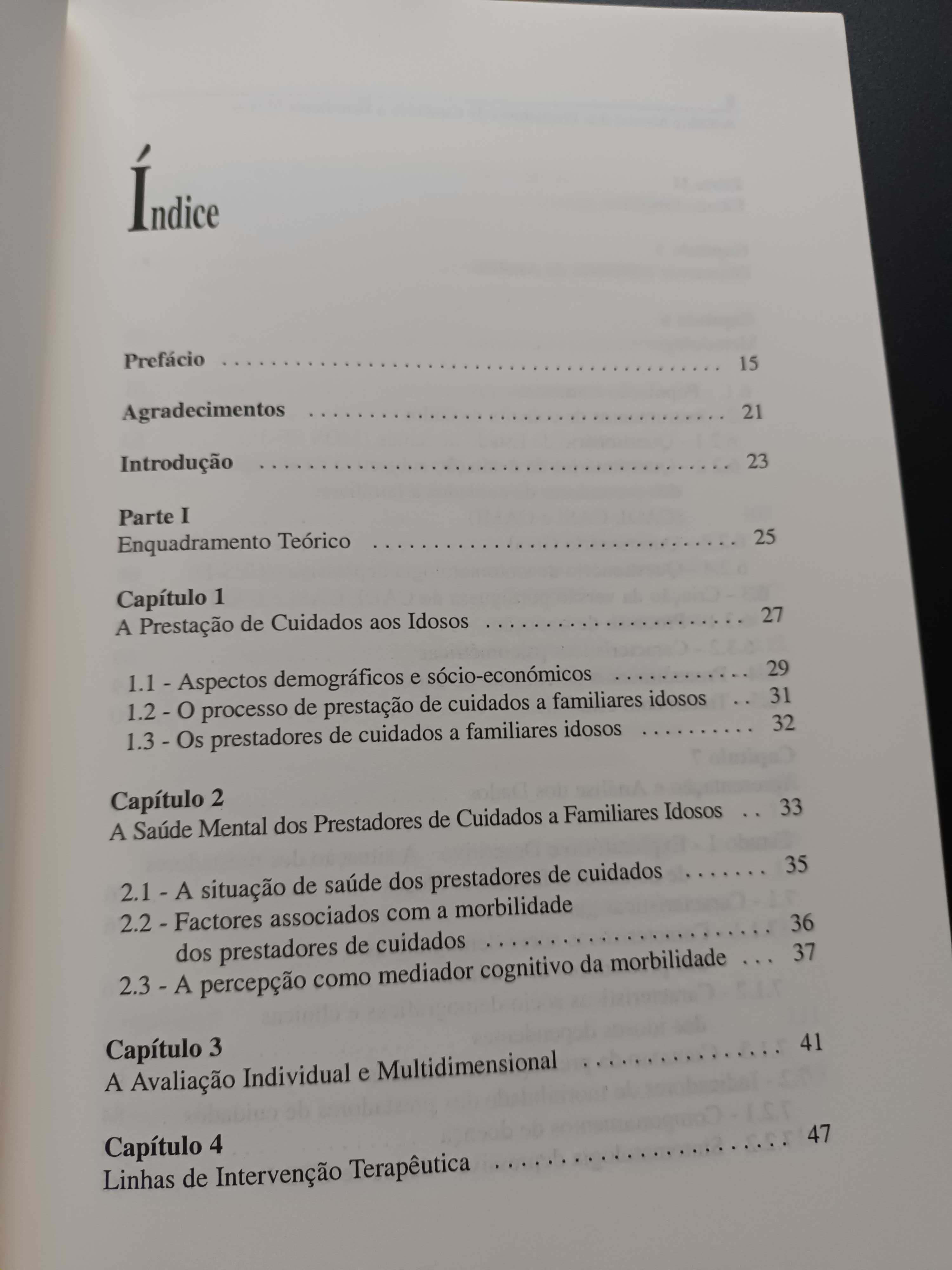 "A Saúde Mental dos Prestadores de Cuidados a Familiares Idosos" Brito