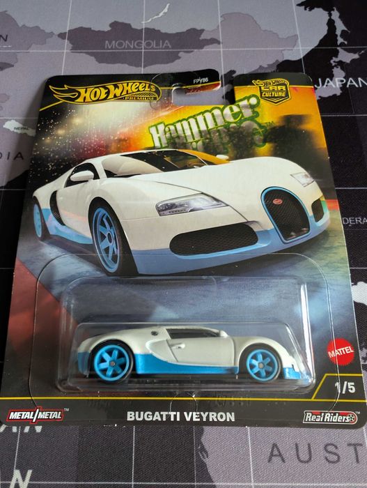 Hot Wheels premium 4x Car Culture, Race Day plus Hammer Drop, nowy