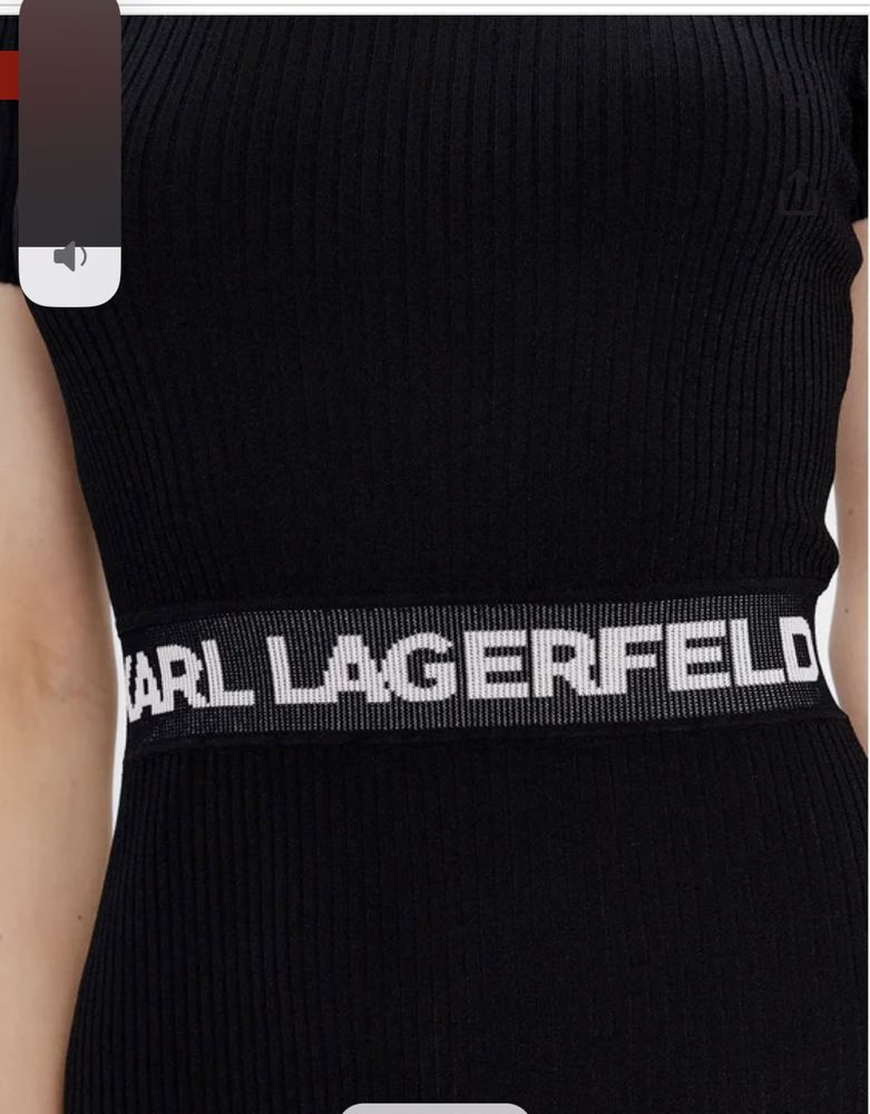 Нова трикотажна сукня Karl Lagerfeld розмір XL