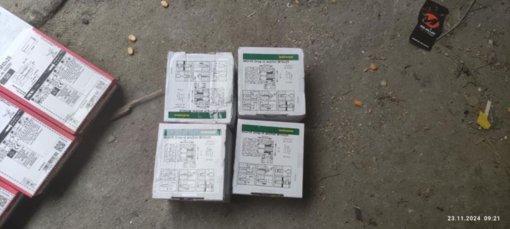 Kotwa wbijana walraven M10x25
