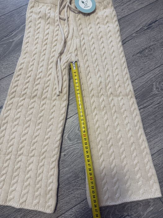 Стильні теплі штани для дівчинки