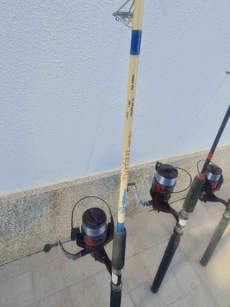 3 canas Pesca 1.80m.