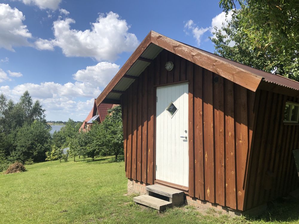 Domek w owocowym sadzie - z widokiem na zalew Nielisz