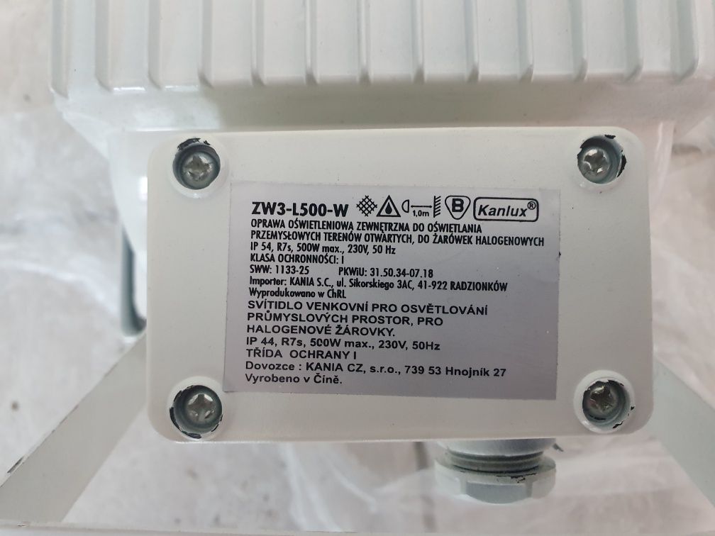 Halogen Kanlux 500W nowy lampa naświetlacz philips