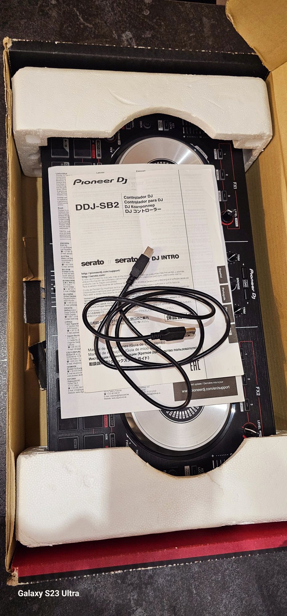 Kontroler DJ Pioneer DDJ-SB2