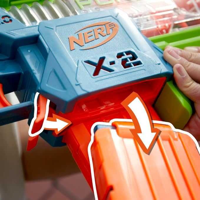 PISTOLET Hasbro Nerf Elite - Wyrzutnia Double Punch + strzałki F6363
