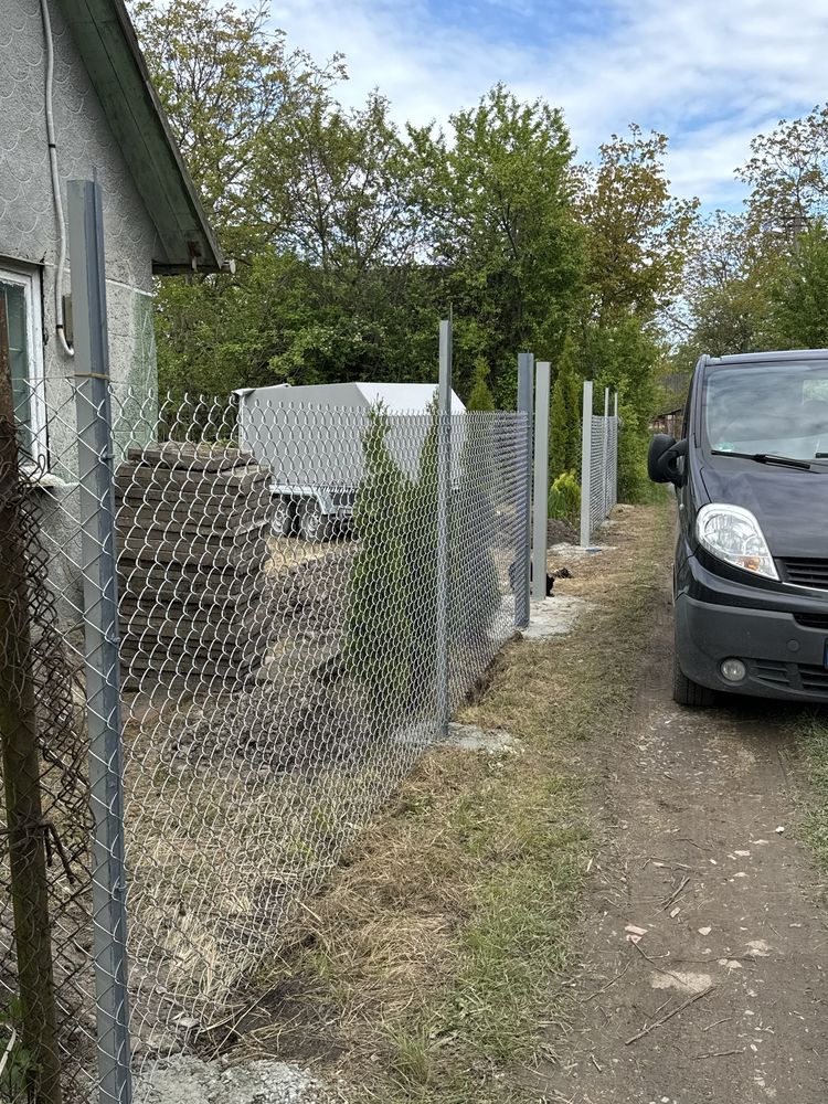 Монтаж огорожі брами фіртки