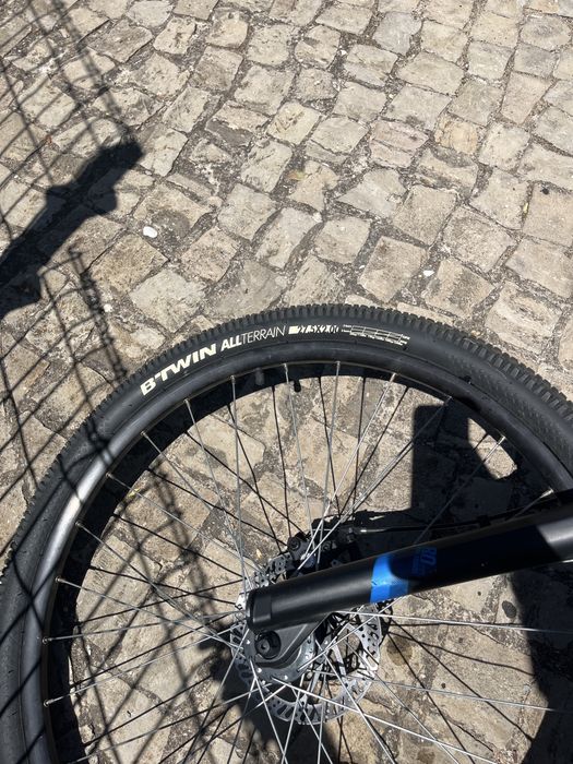 Bicileta ROCKRIDER BTT PASSEIO ST 120 27,5" PRETO/AZUL