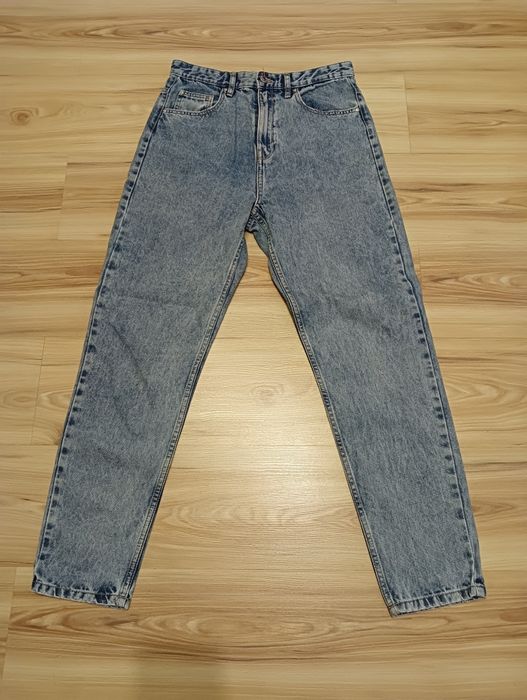 Jeansy damskie mom fit