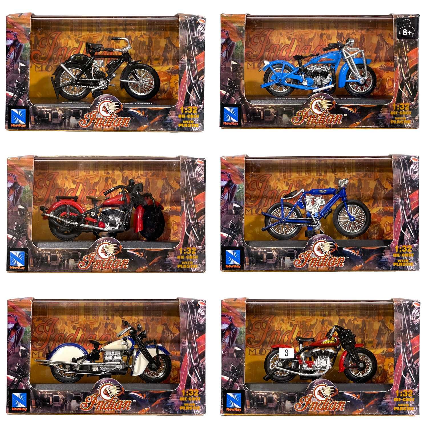 Motos Indian Escala 1:32