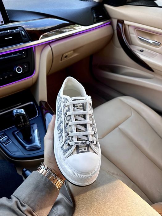 Sneakersy Dior b23 platform grey