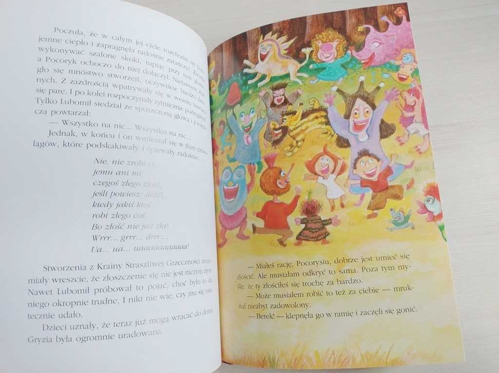 Smok Lubomił i tajemnice złości Wojciech Kołyszko książka dla dzieci