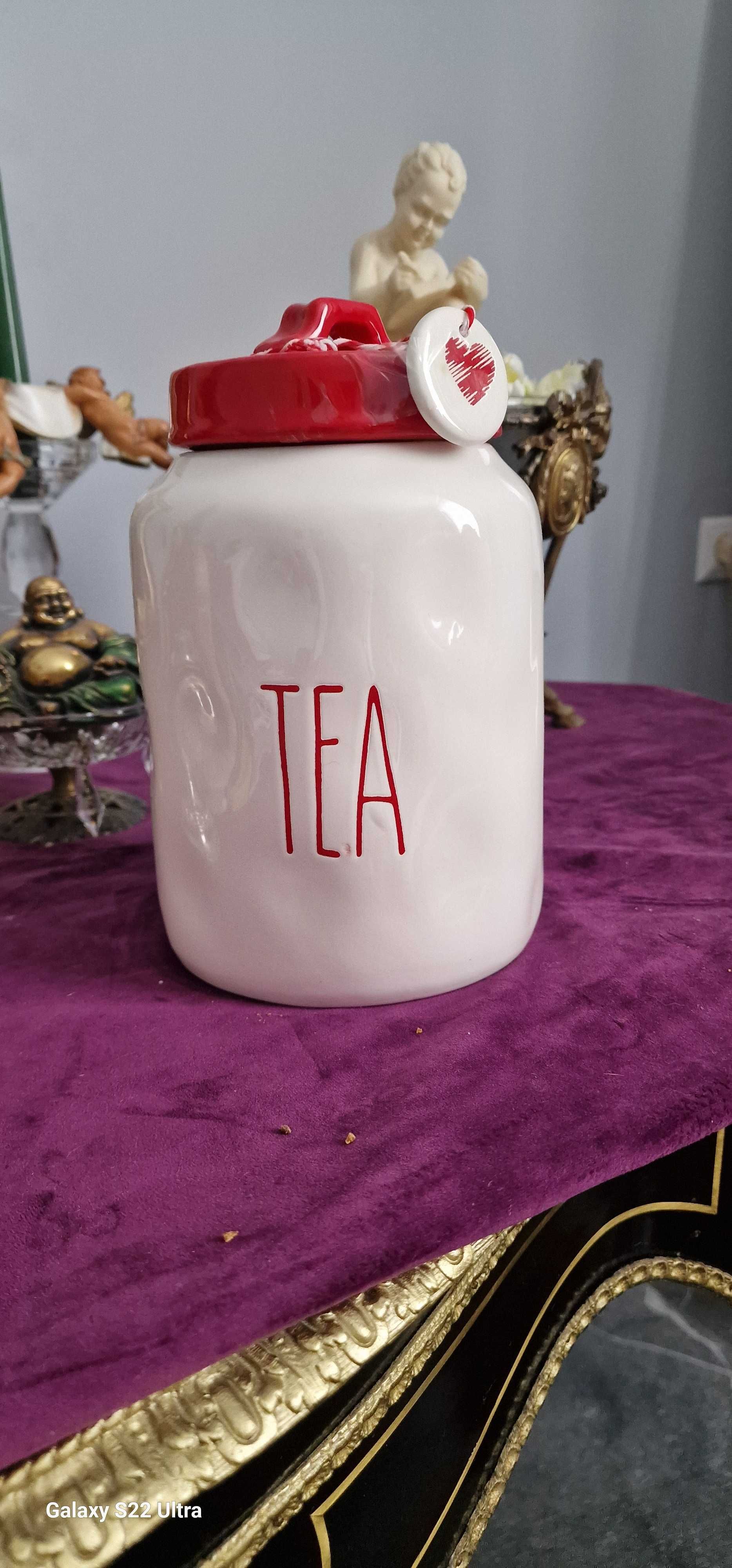 Ceramiczny pojemnik na herbatę