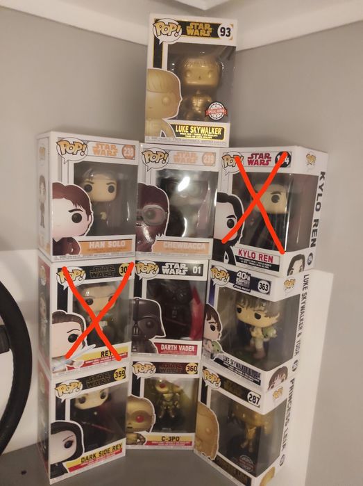 Figuras funko Pop Star Wars