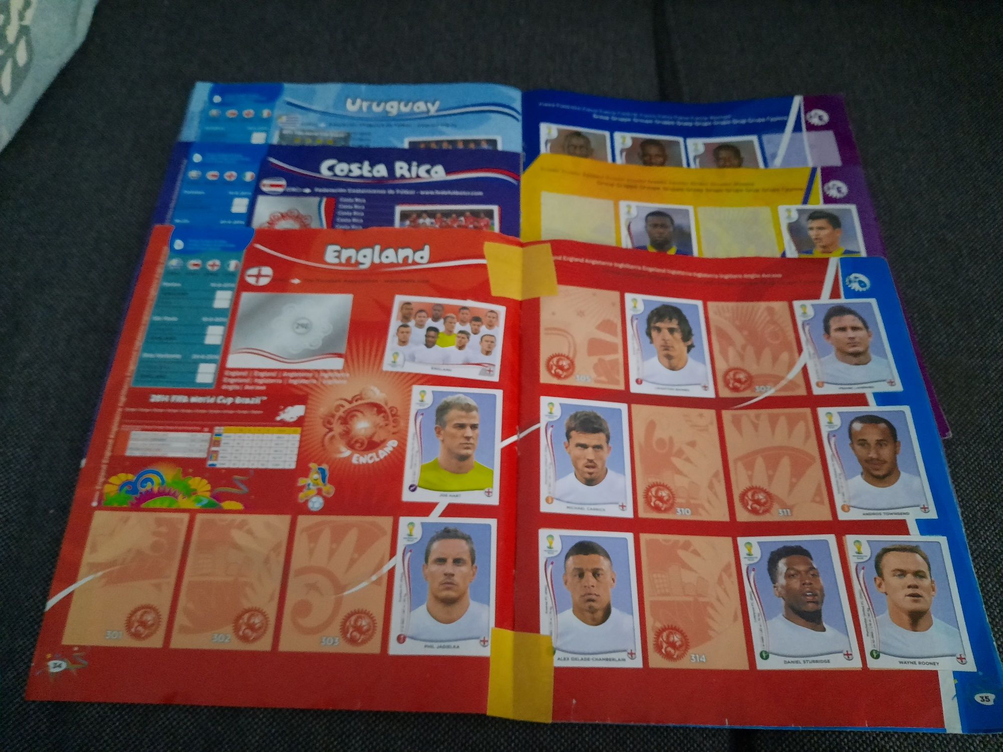 Album Fifa World Cup Brasil 2014 z naklejkami