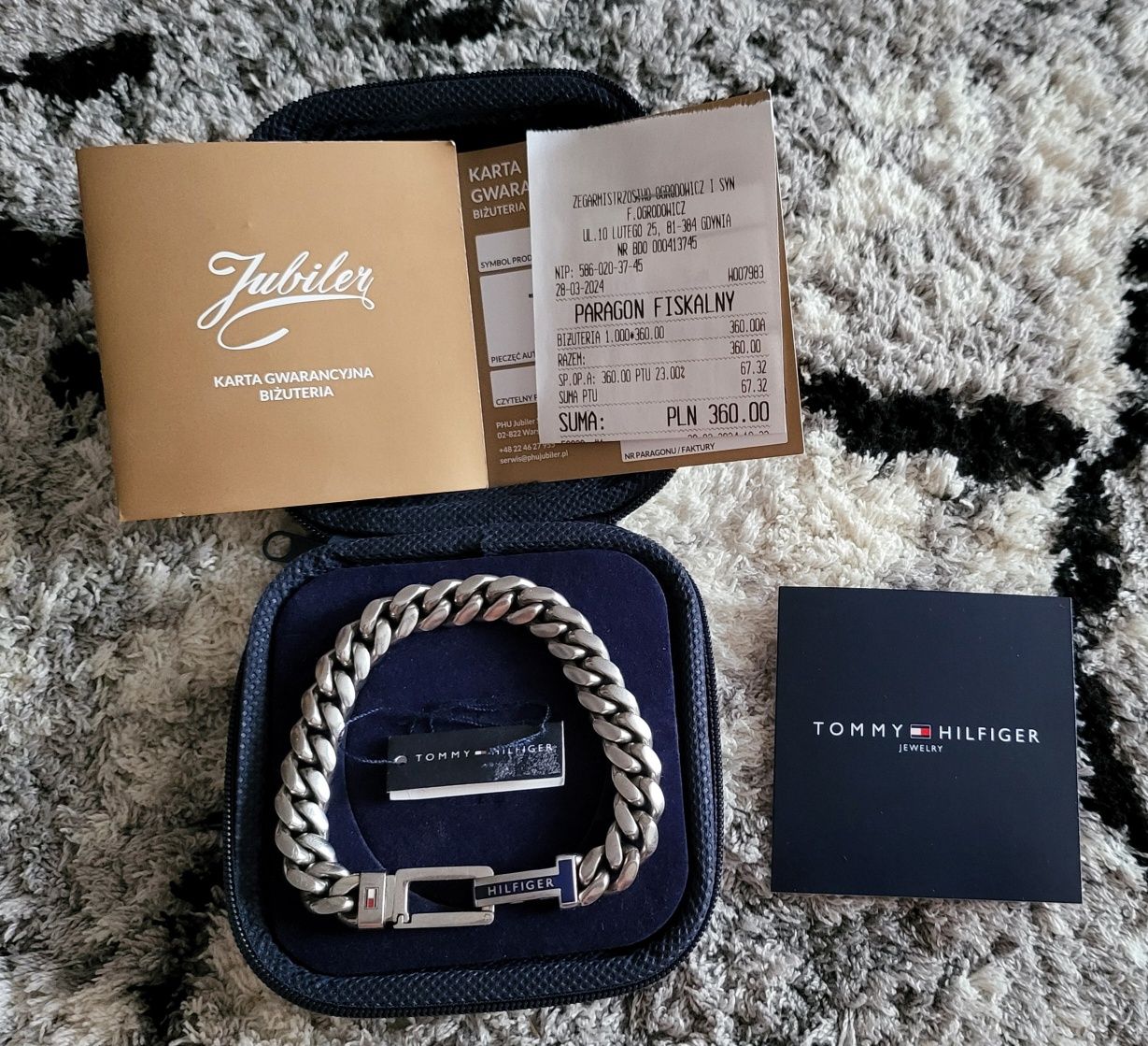 Bransoletka męska Tommy Hilfiger - Komplet