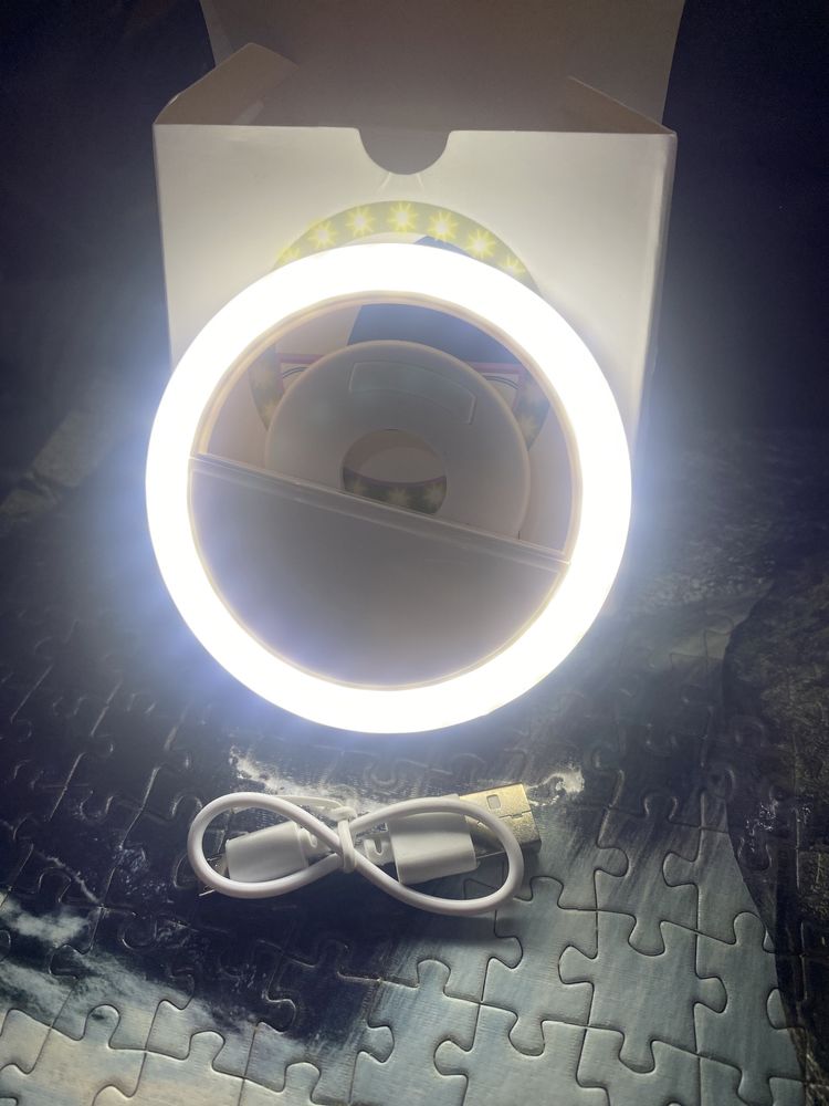 Selfie ring light