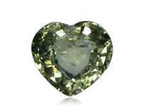 Szafir 0.60ct Zielony Serce