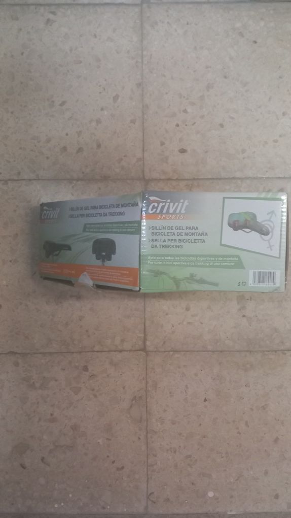 Selim de Gel Crivit Sports – Novo na Embalagem
