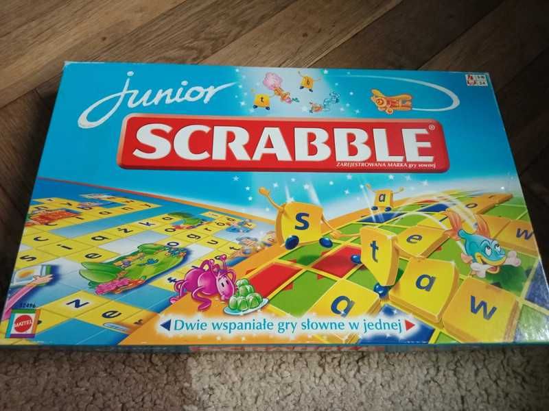 Junior scrabble . Gra słowna