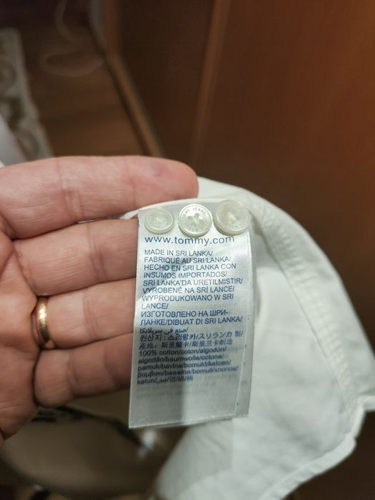 Camisa Branca Tommy Hilfiger