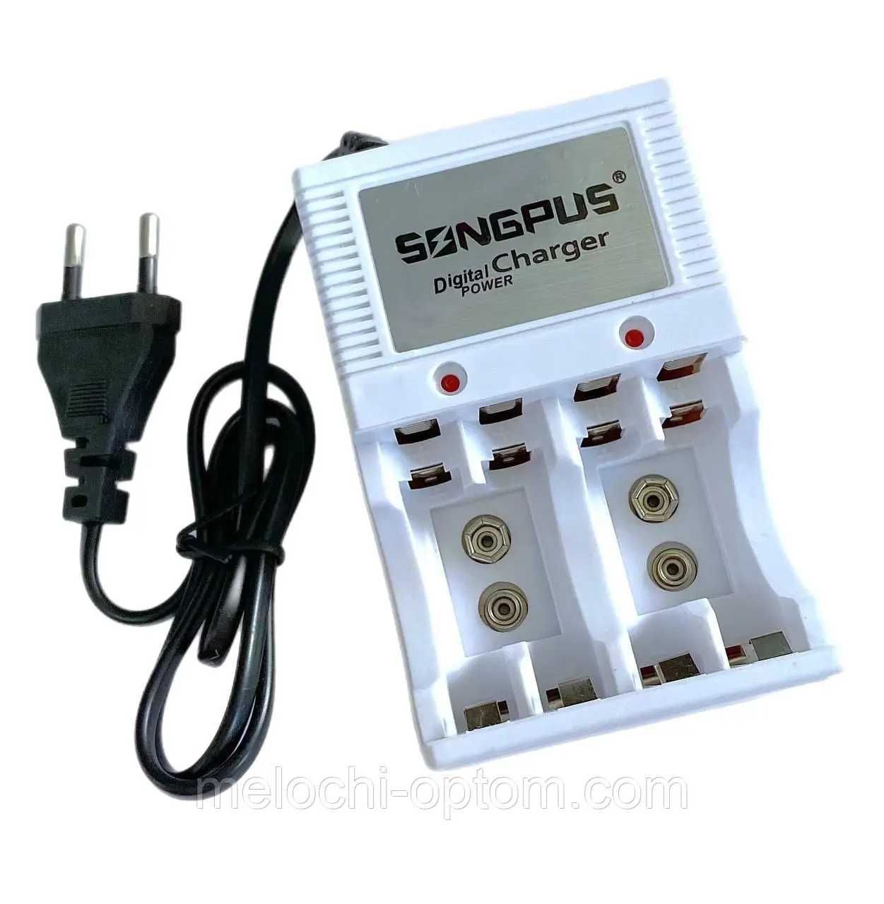 Зарядное устройство для аккумуляторов AA/AAA/Крона Songpus SP-CD12