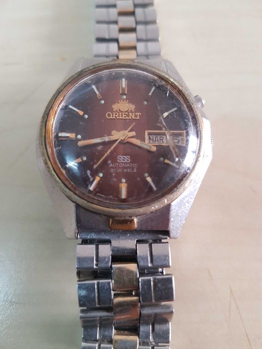 Zegarek meski ORIENT SSS 21 Jewels Automatic vintage zabytkowy antyk