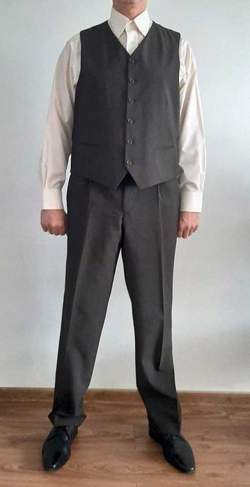 Garnitur męski Bytom, brązowy, rozmiar 50 (L)