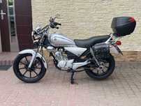 Yamaha YBR 125 CUSTOM , 2008r. Kat.A1,B Super Stan! RATY / TRANSPORT