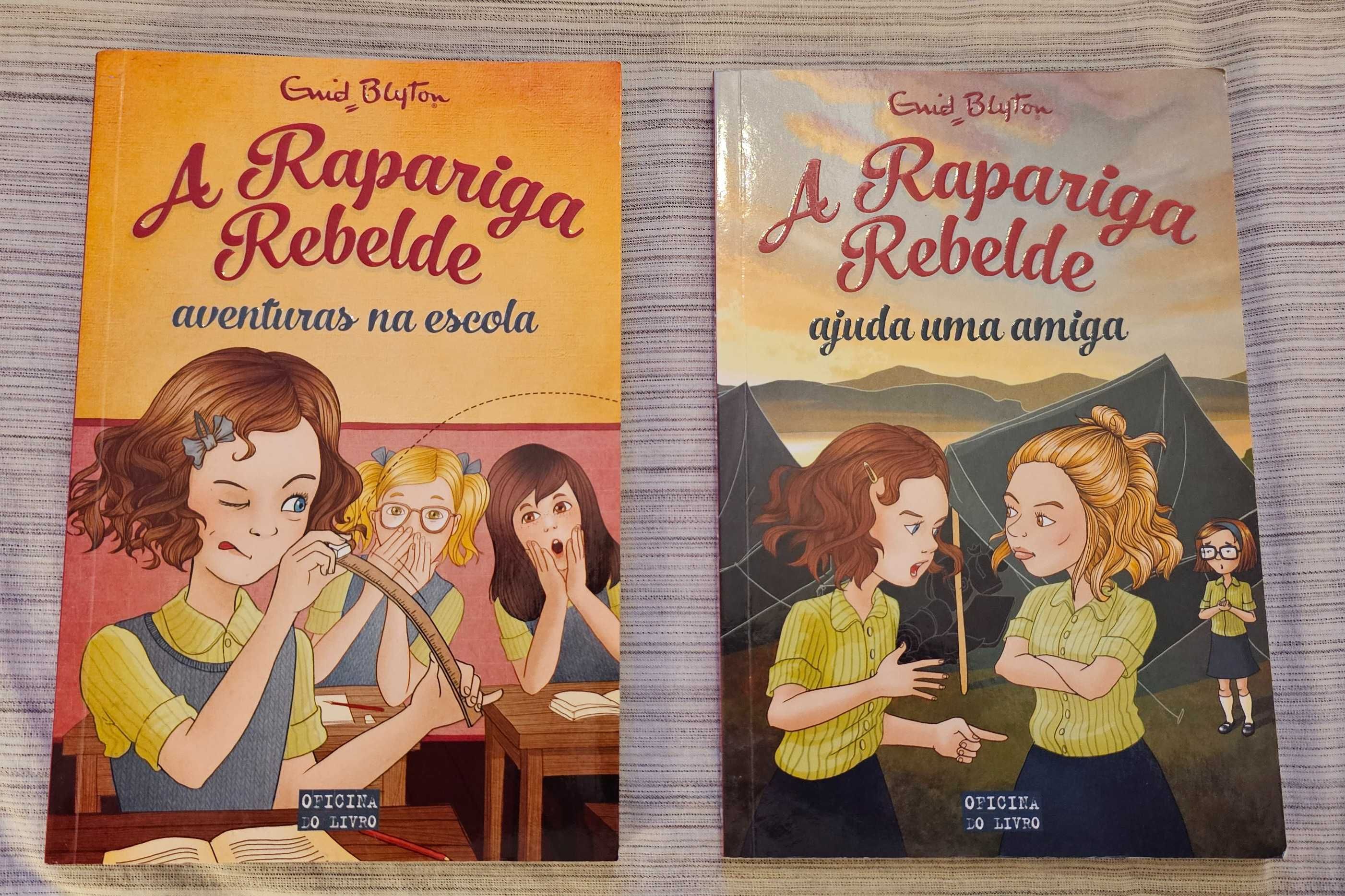 2 Livros "A Rapariga Rebelde"