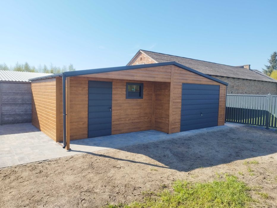 Garaże Blaszane! Wiata Hala Magazyn-Profil 3x6 6x6 4x6 12x6 5x5