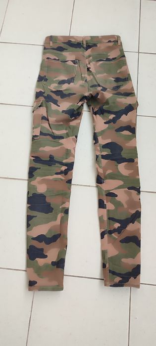 Spodnie bojówki moro khaki stan bdb rozmiar 36