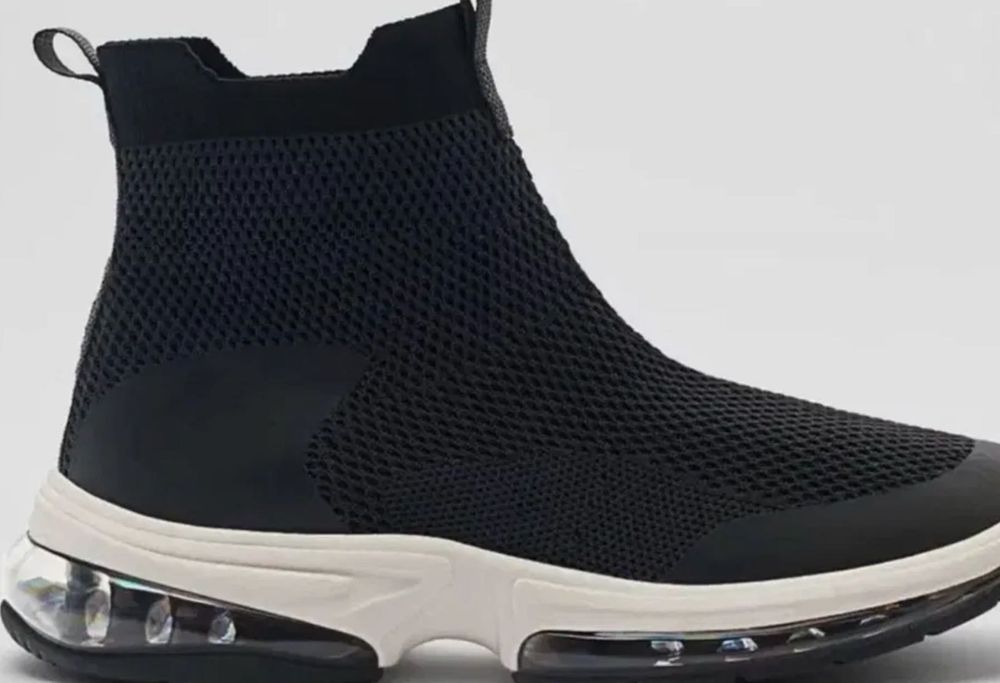 ZARA Buty z elastyczną cholewką i oryginalną podeszwą NOWE ZARA 35