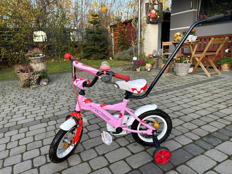 Rowerek Kross 12 cali dla dziewczynki