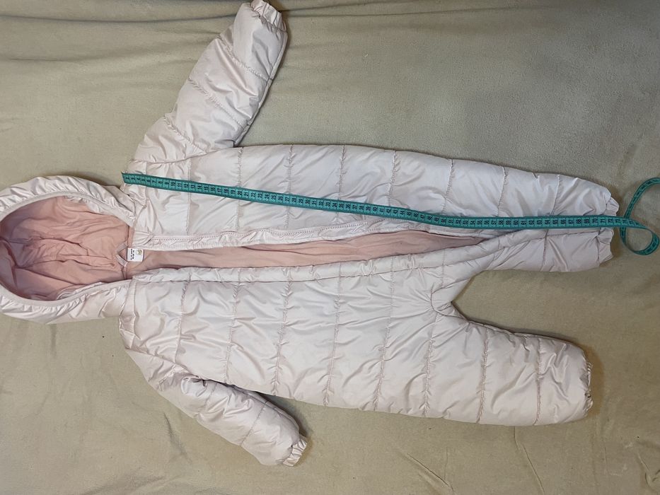 Дитячий комбінезон De facto рожевий 12-18 місяців