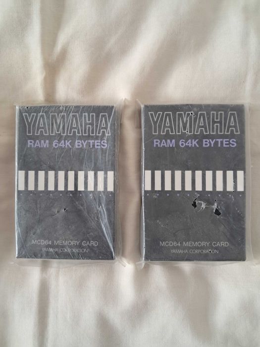 Cartões de memória Yamaha MCD64