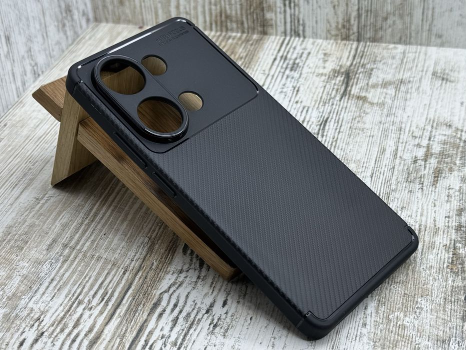 Чехол Carbon iPaky TPU на Xiaomi Redmi Note 13 4G/ 13 Pro/ 13 Pro+ 5G
