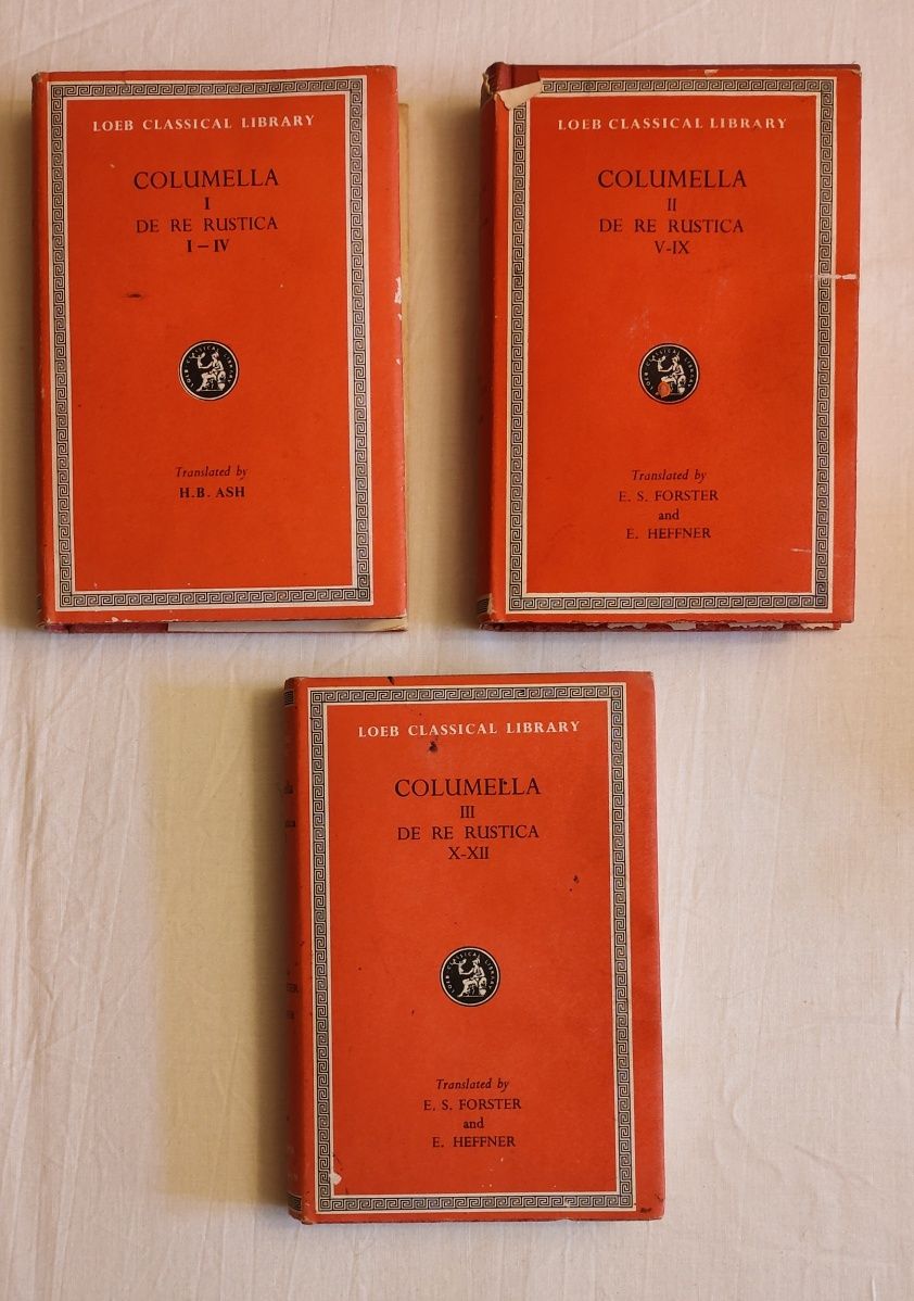 Columella, De re rustica, 3 vol. / Biblioteca Clássica Loeb