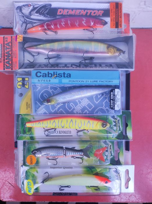 Продам воблеры новые и б.у. Kasadaka , Strike Pro, Pantoon 21 , German