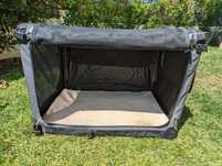 Caixa de transporte dobrável para cão MAELSON 92x64x64cm