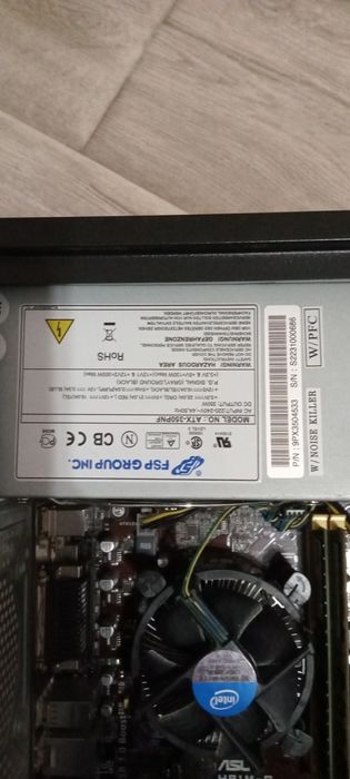 I3 4130 3.4ghz/6gb ddr3/ssd 128gb новий/9600GT 512mb