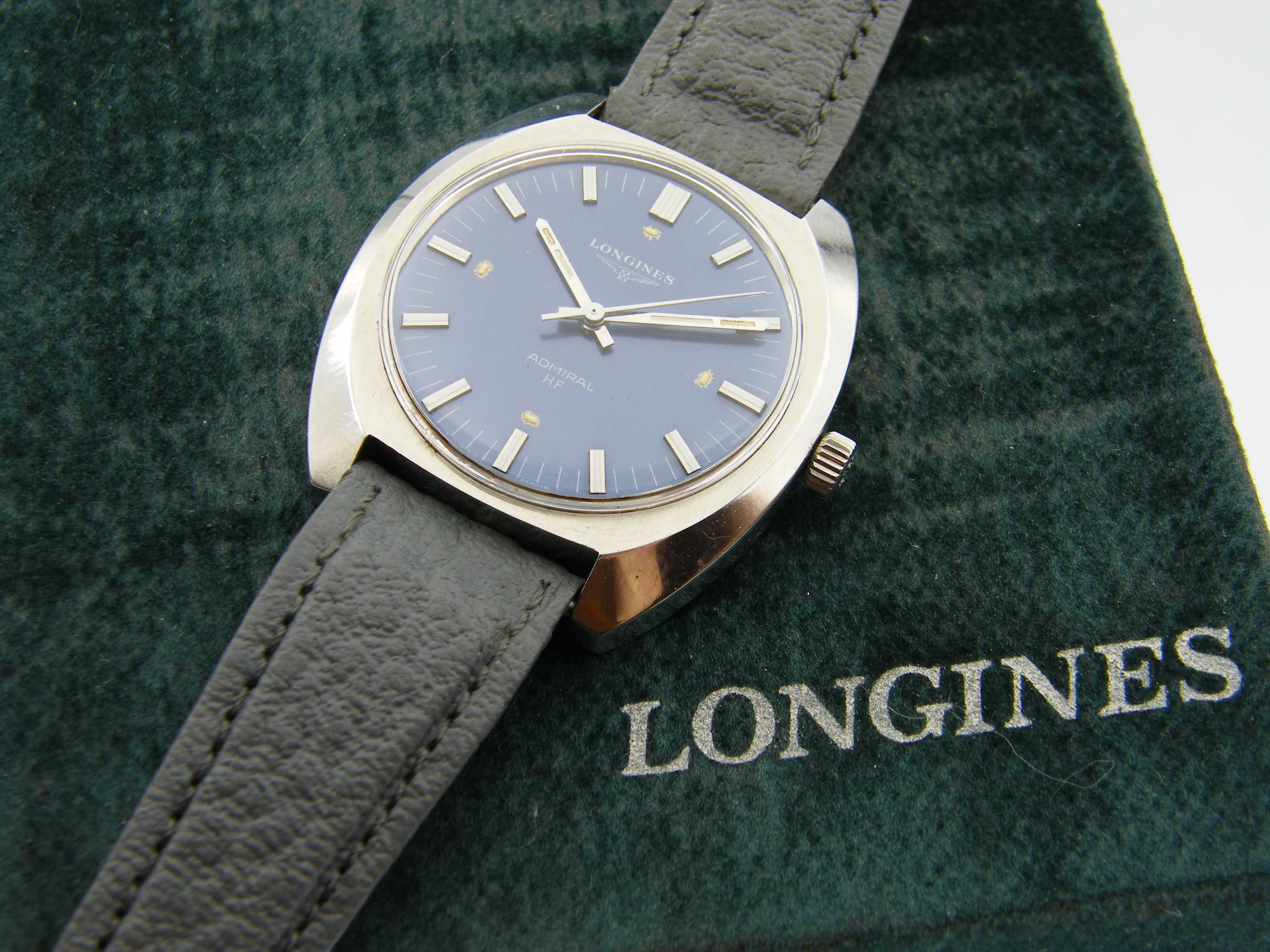 Longines Admiral HF Niebieski