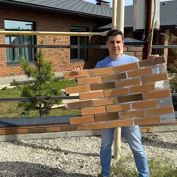 Гнучка цегла. Утеплення та оздоблення фасаду та інтер'єру. Виробники.